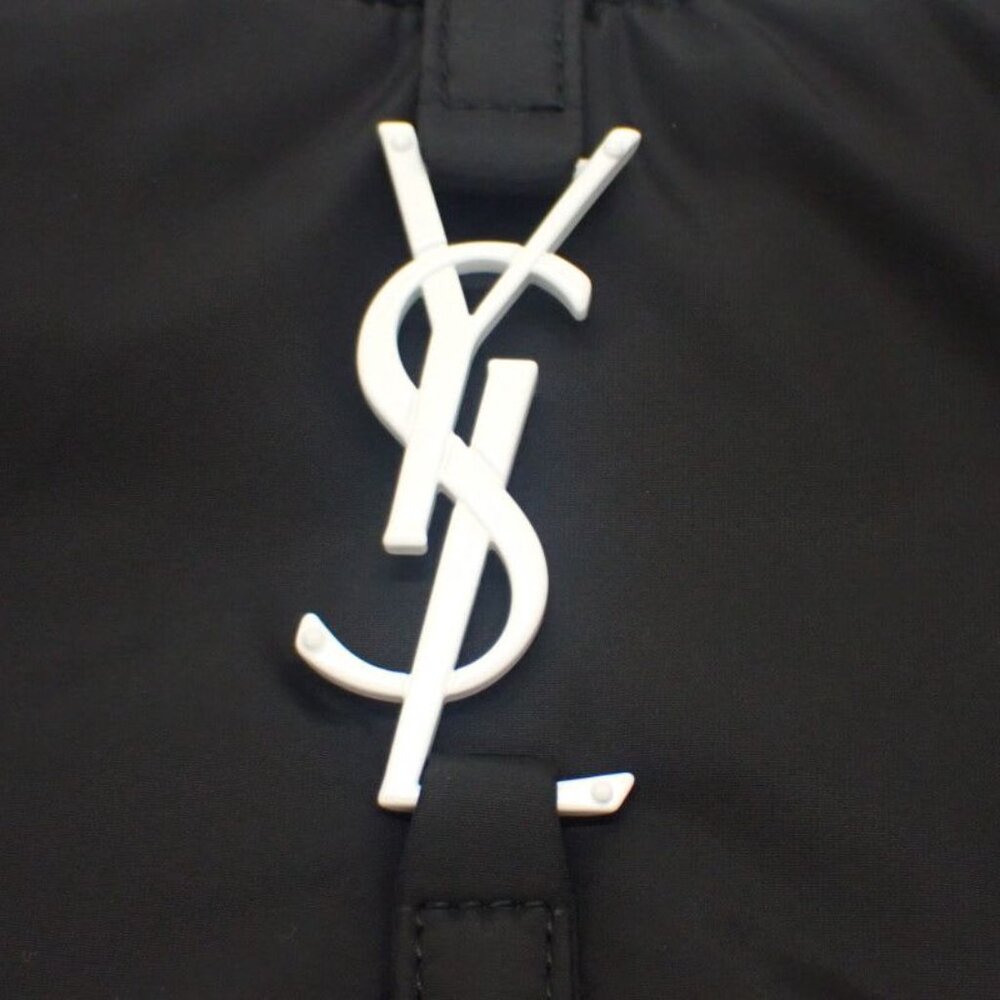 Saint Laurent LE 5 A7 Crossbody Fabi1 Shoulder Bag Nylon Black - Picture 6 of 10